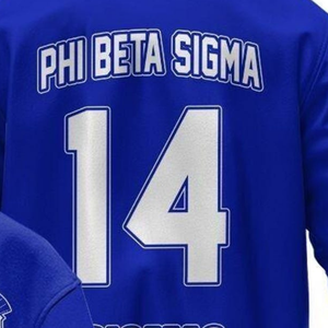 Phi Beta Sigma 1914 Blue White Varsity Letterman <b>Jacket</b> Greek Life Fraternity Chenille Embroidery College Style <b>Jacket</b> - Product Image 5