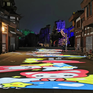 Ip65 Waterproof Outdoor Advertising Projector <b>Light</b> For Ground Logo Projection In Scenic Parks - Product Image 1