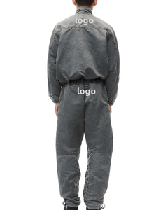 Chaqueta con Capucha y Cremallera 2025, Pantalón, Lana/Poliéster, Peso Medio, Transpirable, Logotipo Serigrafiado, Hombros Caídos, Cortavientos, Chándal - Product Image 3