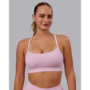 Sujetador Deportivo de Yoga Acolchado Sin Costuras Momentum para Mujer, Algodón y Elastano, Tallas Grandes, Estampado, XS - Product Image 1