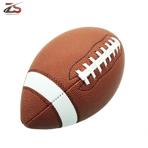 Pelota de rugby, tamaño personalizado, fútbol americano y calidad superior, precio al por mayor desde Pakistán - Product Image 1