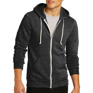 Sudadera con capucha para hombre Zip up Tri Blend Jersey con capucha de alta calidad al por mayor Heavyweight Blank Hoodie Custom Fleece Men Hoodie - Product Image 4