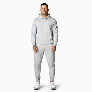 Conjunto Deportivo Personalizado para Hombre, 100% Poliéster, Felpa Técnica, Invierno, Color Sólido, Transpirable, Ligero, Secado Rápido, Precio Económico - Product Image 1