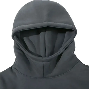 Sweat à capuche 100% coton avec logo personnalisé de haute qualité, produit personnalisé de meilleure qualité, vente en gros - Product Image 4