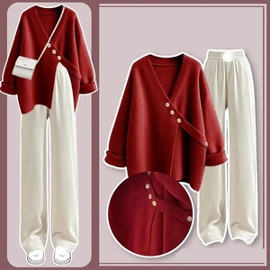 Ensemble 2 pièces à épaules tombantes pantalon de jogging Sweat-shirt avec pantalon de survêtement Sweat à capuche vierge surdimensionné - Product Image 4