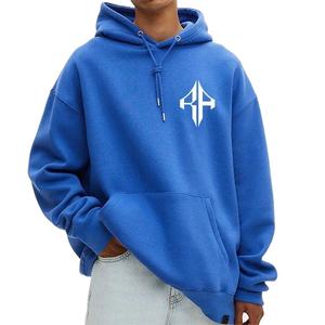 เสื้อฮู้ดแบบสวมหัวของผู้ชายผ้าคอตตอน100% สกรีนผ้าไหมพิมพ์ลายโลโก้ได้ตามต้องการ - Product Image 3