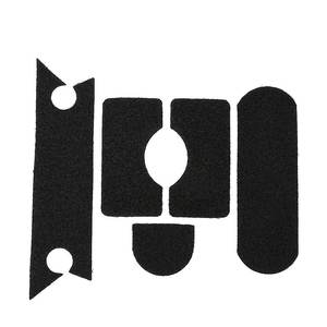 Siyah taktik kask aksesuarları cırt cırt Set kask için 5-piece kask eki Sticker cırt cırt - Product Image 5