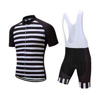 Tenue de cyclisme unisexe de haute qualité, maillot et short personnalisés avec le nom de l'équipe, respirant, grande taille, écologique, 100% polyester - Product Image 1