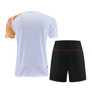 Factory Wholesale Custom Quick Dry Blank Unisex Red <b>Badminton</b> Shirts And Bottom Breathable Premium Quality Sublimation Fabric - Product Image 4
