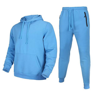 2025 haute qualité hiver décontracté hommes pull veste pantalon de sport Jogging survêtement sweats à capuche Streetwear unisexe 100% - Product Image 1