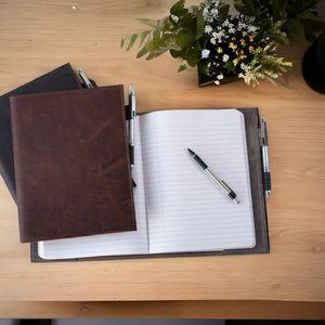 Libro de alta calidad, cubierta de diario de cuero recargable, diario, impresión personalizada, papel de sombra Natural de cuero, producto al por mayor, OEM - Product Image 1