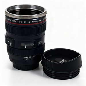 Fournisseur direct d'usine, promotion, meilleur prix, tasse souvenir unique, tasse à café réutilisable, objectif d'appareil photo, tasse à café 24-105 - Product Image 5