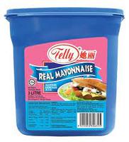 Gamme de mayonnaises et vinaigrettes Telly, ingrédients de qualité, spécialement conçues, disponibles en sachet sous vide, bouteille, en vrac