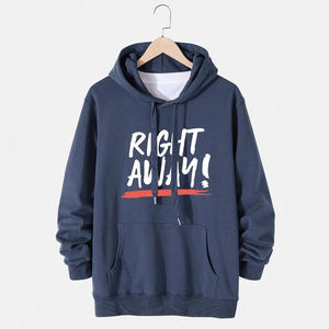 ผู้ผลิตเสื้อฮู้ดดี้ OEM แบบกำหนดเอง พิมพ์ลายสำหรับผู้ชาย ผ้าฝ้าย 100% เสื้อพูลโอเวอร์ สตรีทแวร์ ผ้าฟลีซ สำหรับฤดูใบไม้ร่วง ขายส่ง - Product Image 1