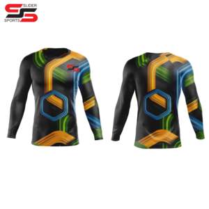 Muestra gratis de protectores de erupción sublimados personalizados MMA Rash Guards Men s manga corta Rash Guard - Product Image 5