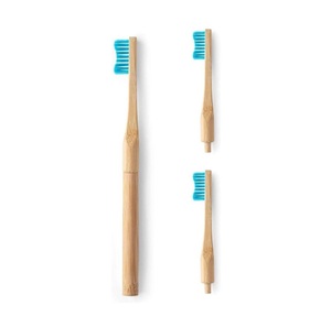 Conception créative personnalisée meilleure vente brosse à dents en bambou écologique ensemble de brosses à dents en bambou à poils souples personnalisé - Product Image 6