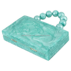 Bolso de mano de resina holográfica de cristal de lujo al por mayor bolso de noche para mujer bolso de cena estampado de flores para regalos recuerdos - Product Image 4