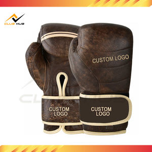 Gants de boxe sur mesure de haute qualité en cuir PU gants de boxe personnalisés combat formation gants de boxe fabrication au Pakistan - Product Image 2