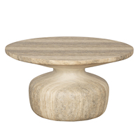 Table basse de jardin décorative en béton à prix abordable en gros pour les espaces extérieurs à des prix compétitifs