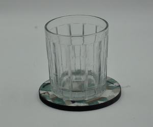 Sous-verres ronds personnalisés avec conception de logo imprimé personnalisé 10cm 4 poucesSous-verres en liège en bois en vrac pour la maison - Product Image 3