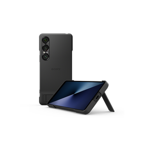 เคสโทรศัพท์กันกระแทกเป็นมิตรกับสิ่งแวดล้อมของแท้สำหรับ Sony Xperia 1 Vii XQZ-CBFS พร้อมขาตั้ง - Product Image 3