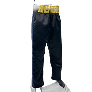 กางเกงคิกบ็อกซิ่งผ้าซาติน ผลิตตามสั่ง ผู้ผลิตกางเกงคิกบ็อกซิ่งแบบ OEM บริษัทผลิตชุดกีฬา - Product Image 6