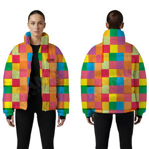 Chaqueta de Burbujas Elegante para Mujer, el Mejor Diseño, Personaliza Tu Propia Chaqueta de Burbujas para Viajes y Uso en Exteriores en Invierno - Product Image 6