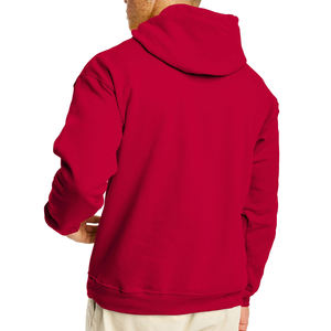 Sudadera con capucha recortada desgastada negra de alta calidad para hombre, jersey de diseño bordado, Sudadera con capucha de peso pesado para invierno - Product Image 3