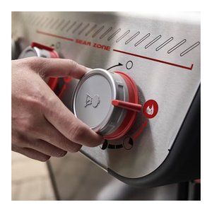 Parrilla de Barbacoa a Gas LPG SPIRIT 1500961 con Horno y Parrilla, Negra y Plateada, Serie 435 EP, Parrillas de Barbacoa Duraderas para Exteriores - Product Image 6