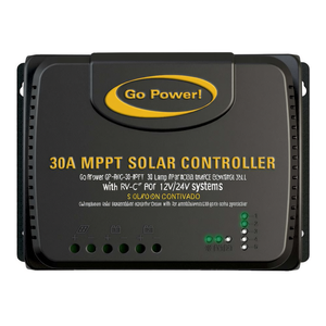 Contrôleur de charge solaire MPPT Go Power GP-RVC-30-MPPT 30 ampères avec RV-C pour systèmes 12V/24V - Product Image 1
