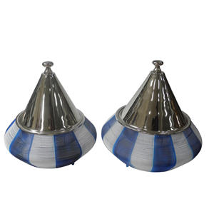 Casserole isotherme à double paroi avec finition émaillée, pour service et conservation des aliments chauds, modèle arrondi, idéale pour les mariages - Product Image 5