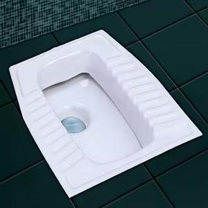 Vistaar Modern Ceramic Squatting Toilet Pan White Precio bajo para Africa Market India - Product Image 4