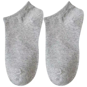 Breathable Low Cut Ankle <b>Socks</b> Men <b>Polyester</b> Cotton Spandex Knitted Sport Casual <b>Socks</b> - Product Image 6