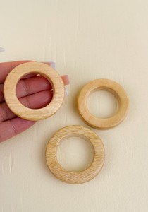 Modern Eco-Friendly Napkin <b>Rings</b> <b>Resin</b> Metal Wood & Glass Customizable Table Decor by MS Handicraft - Product Image 4
