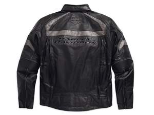 CHAQUETA CUERO REFLECTANTE MEDALLION - Product Image 2