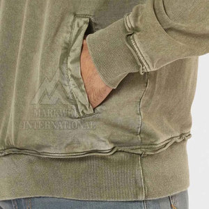 Sudaderas con Lavado Ácido de Secado Rápido y Transpirables, Impresión de Logotipo Personalizada, Sudaderas Básicas para Hombre de Alta Calidad con Lavado Ácido - Product Image 6