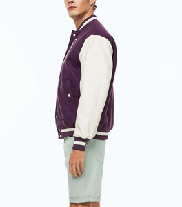 Veste universitaire de haute qualité pour hommes brodée matelassée doublée épaisse veste d'hiver universitaire personnalisée pour hommes - Product Image 3