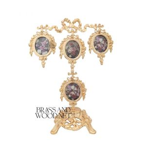 Cây trang trí bằng đồng rắn với khung thu nhỏ - Product Image 1