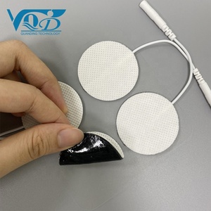 Elettrodi Rotondi per Unità TENS, Cuscinetti per Stimolatore Muscolare EMS con Connettori a Coda di Maiale da 2,0 mm - Product Image 3