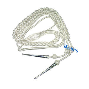 สายยูนิฟอร์มสำหรับเดรสสายปล่อยและสายบ่าสีทองพร้อมปลายทองเหลืองงานถักด้วยมืองานฝีมือตามสั่ง - Product Image 2