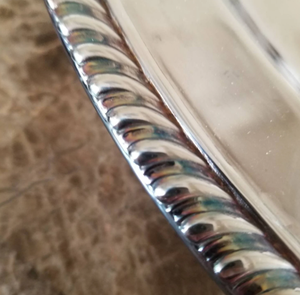 Bandeja DE SERVICIO DE ACERO INOXIDABLE personalizada, nuevo diseño, plato ovalado, pulido para té Metal, seguro para uso en restaurante de Hotel, disponible - Product Image 5