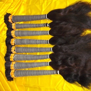 ผมต่อจากมนุษย์บริสุทธิ์เรมี่ชาวอินเดียแบบสองชั้นเนื้อเรียบ - Product Image 1