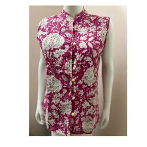 New Design African Lady Women Office Wear Elegant Dress Kantha Jackets from Indian Manufacturer and Supplier