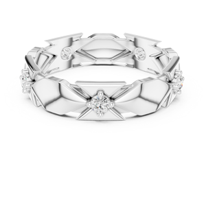 Bague de fiançailles solitaire élégante 14K pour mariée - Product Image 5