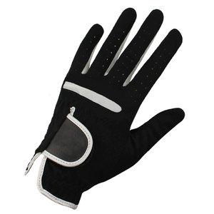 Derniers gants de golf antidérapants respirants de haute qualité en gros pour hommes main gauche et droite en couleur noire Gants de golf de sport - Product Image 4