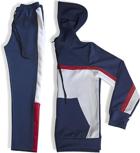 Survêtements pour hommes à capuche de dernière génération, 100% coton molletonné, séchage rapide, respirant, saison d'automne, vente en gros - Product Image 3