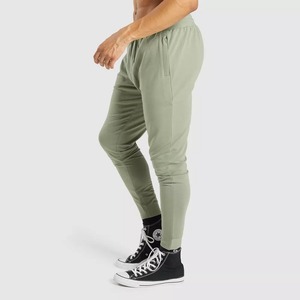 Vêtements de sport OEM en gros, pantalons de survêtement décontractés pour hommes en coton et élasthanne de haute qualité, extensibles, respirants et à séchage rapide - Product Image 3