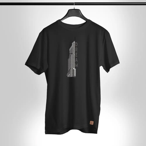 เสื้อยืดแขนสั้นสำหรับผู้ชาย, ผ้าฝ้าย100% แห้งเร็วเป็นมิตรกับสิ่งแวดล้อม - Product Image 6