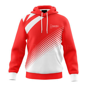 Sweat-shirts d'hiver pour hommes en tissu 100% coton imprimé, MOQ faible, style streetwear, poignets élastiques, logo personnalisé, respirant, séchage rapide, pour l'extérieur - Product Image 5