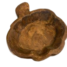 Cuenco de Madera Ecológico con Diseño de Calabaza, el Más Vendido, Rústico y Tallado, para Velas, Decorativo, Hecho a Mano en Vietnam - Product Image 3